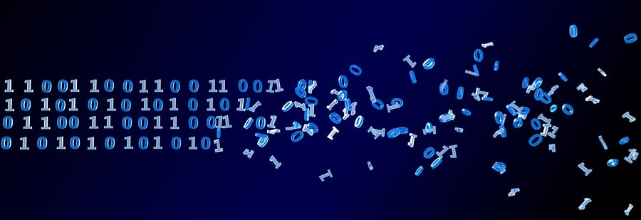 Sustainable ITAD's Hollywood Data Erasure Services showing data being erased